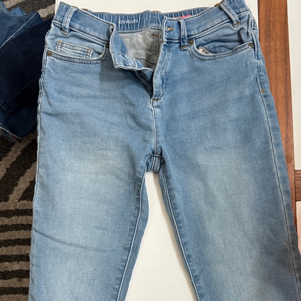 Crewcuts-Runaround Light Blue Girls Jeans Size 14